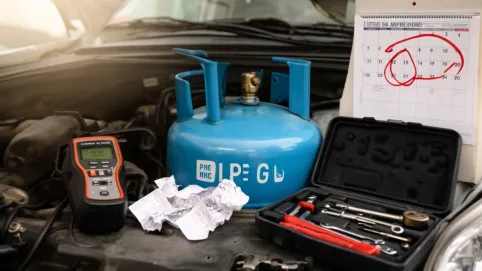 ile kosztuje przegląd samochodu z instalacją gazową