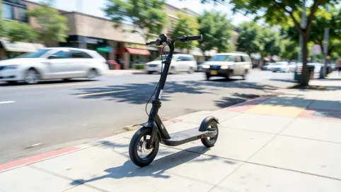 Ile można jechać hulajnogą elektryczną po chodniku