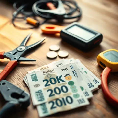 Ile Zarabia Elektryk W Norwegii