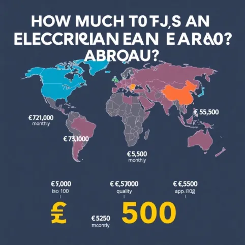 Ile Zarabia Elektryk Za Granicą