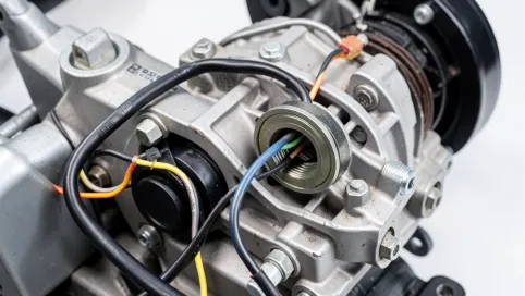 instalacja c330 z alternatorem