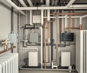 Instalacja centralnego ogrzewania schemat