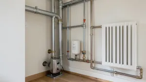 Instalacja co grawitacyjna z pompą