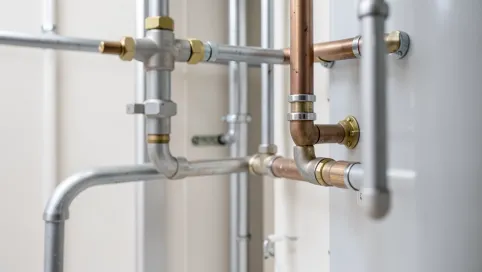 instalacja co i cwu schemat