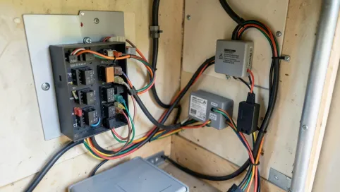 Instalacja elektryczna do kampera