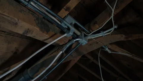 Instalacja elektryczna na poddaszu