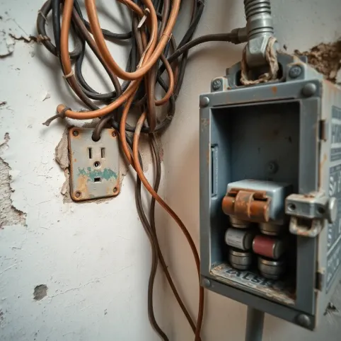 Instalacja elektryczną w bloku z lat 80