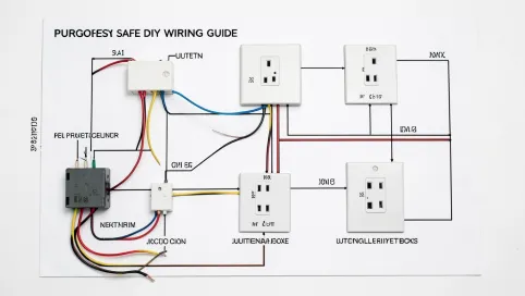 Instalacja elektryczna w garażu schemat