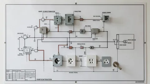 Instalacja elektryczna w mieszkaniu schemat