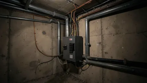 Instalacja elektryczna w piwnicy