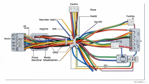 Instalacja elektryczna w samochodzie schemat