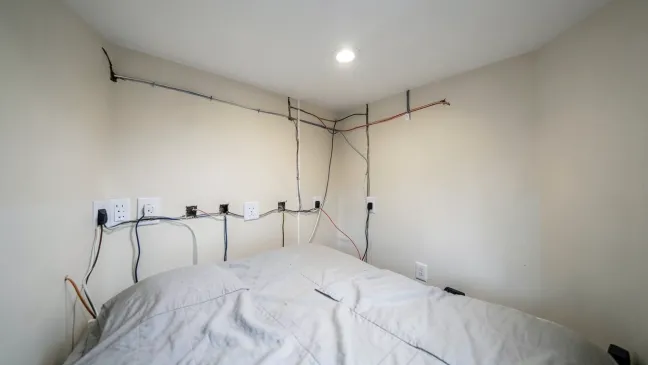 Instalacja elektryczna w sypialni
