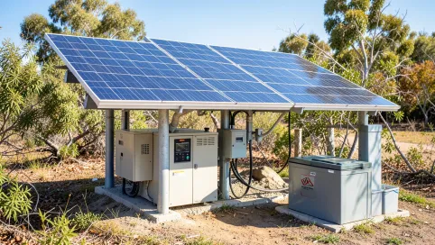 Instalacja fotowoltaiczna offgrid z magazynem energii