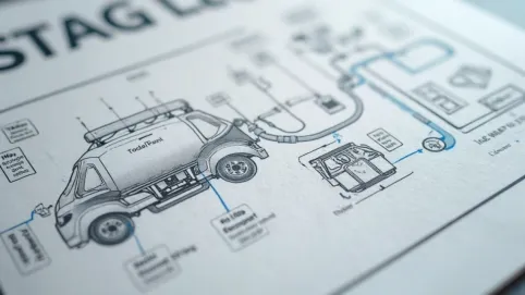instalacja gazowa stag schemat