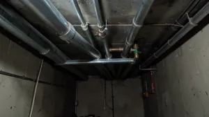 Instalacja przeciwpożarowa w garażu