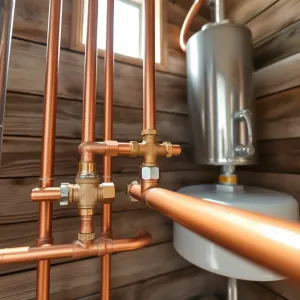Instalacja wodna w domku letniskowym