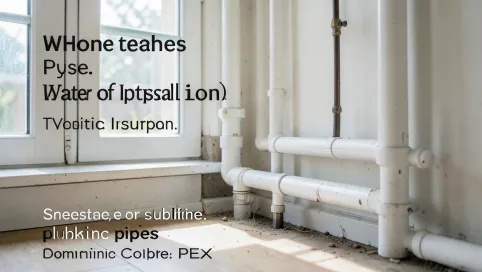 Instalacja wodna w domu jakie rury