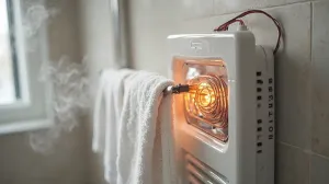 jak działa grzejnik elektryczny łazienkowy