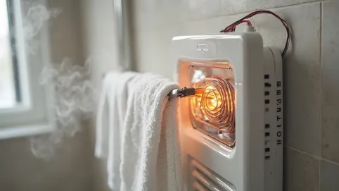 jak działa grzejnik elektryczny łazienkowy