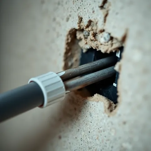 Jak Głęboko Kable Elektryczne W Ścianie