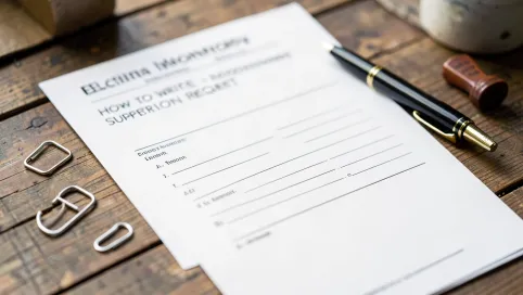 Jak napisać wniosek o dozór elektroniczny wzór