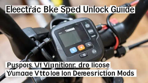 Jak odblokować rower elektryczny Yamaha
