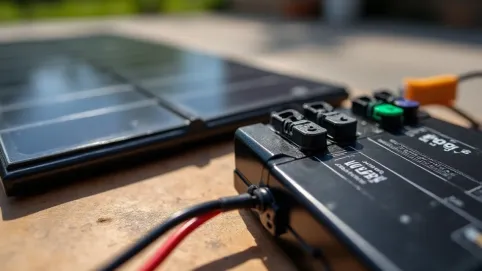 Jak podłączyć panel fotowoltaiczny do akumulatora