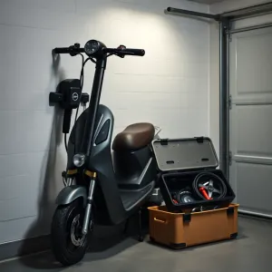 Jak przechowywać hulajnogę elektryczną zimą
