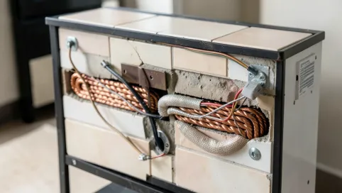 jak przerobić piec kaflowy na elektryczny