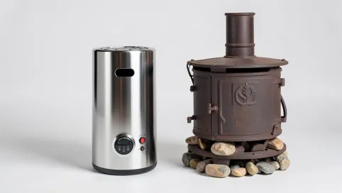 Jaki piec do sauny elektryczny czy na drewno