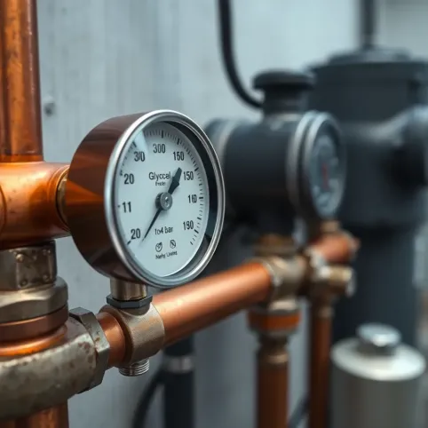 Jakie ciśnienie glikolu w instalacji solarnej