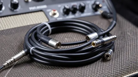 Kabel do gitary elektrycznej i wzmacniacza