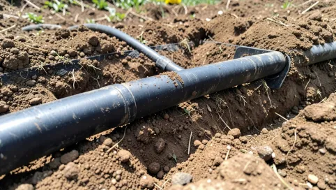 Kabel elektryczny w ziemi  przepisy