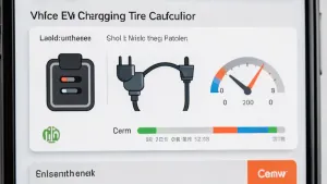 Kalkulator czasu ładowania samochodu elektrycznego