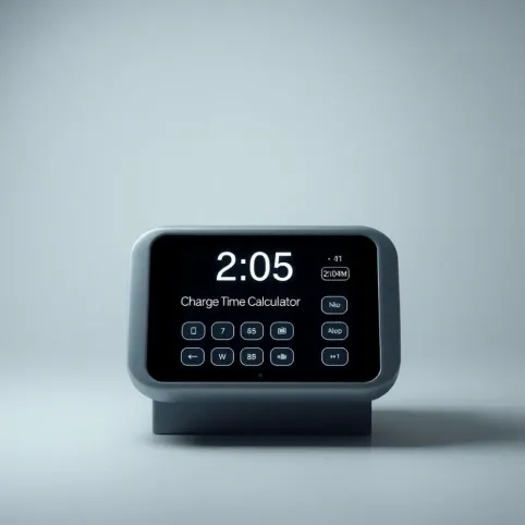 Kalkulator czasu ładowania samochodu elektrycznego