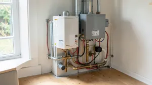 Kocioł gazowy i elektryczny w jednej instalacji