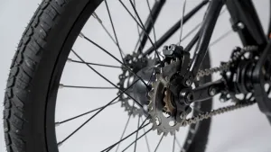 Koło z napędem elektrycznym do roweru