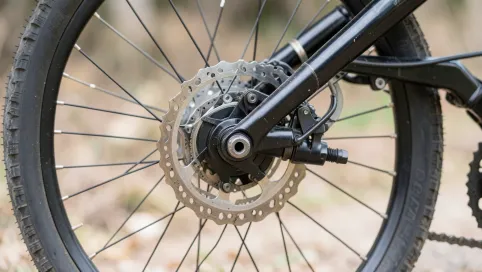 Konwersja roweru na elektryczny przednie koło