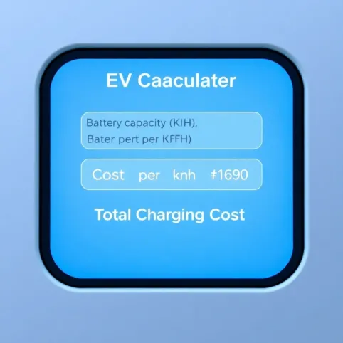 Koszt ładowania samochodu elektrycznego kalkulator