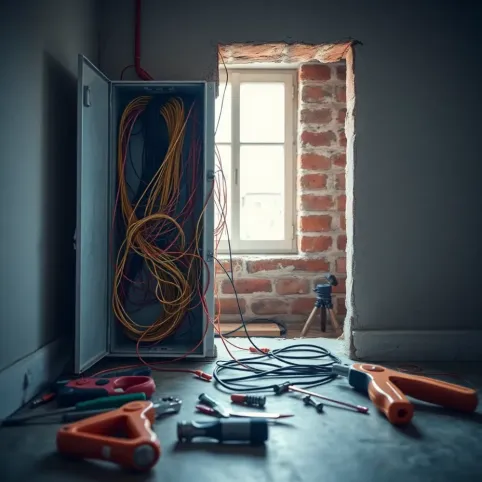 Koszt wymiany instalacji elektrycznej w mieszkaniu 60 m