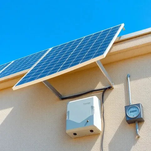 Mała instalacja fotowoltaiczna