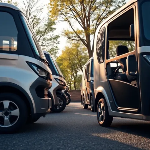 Małe samochody elektryczne dla seniorów