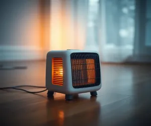 Mały grzejnik elektryczny energooszczędny