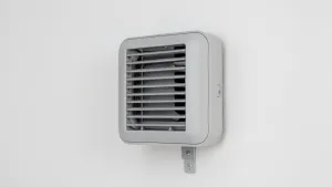 Mały grzejnik elektryczny na ścianę