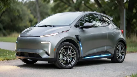 Mały samochód elektryczny