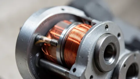 Mały silnik elektryczny o dużej mocy