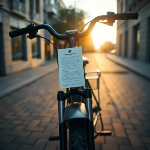 Mandat za rower elektryczny