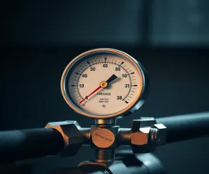 Manometr do prób szczelności instalacji wodnej