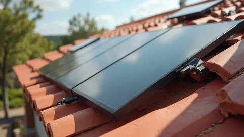 Montaż paneli fotowoltaicznych na dachówce