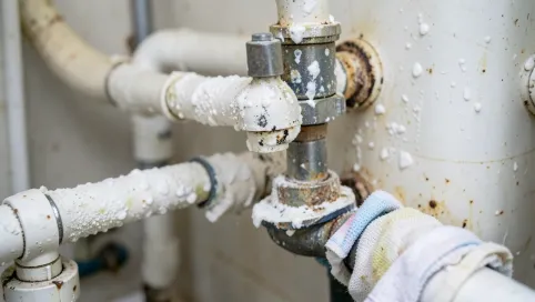 Odkamienianie instalacji wodnej w domu